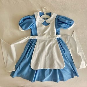 Handmade Alice In Wonderland Kid’s Dress/Costume - Size 5-6T
